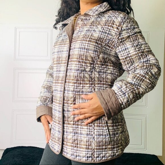 Marcona Reversible jacket brown plus size women size 14 - Picture 5 of 9